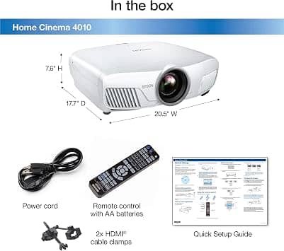 Epson Home Cinema 4010 Projectors New