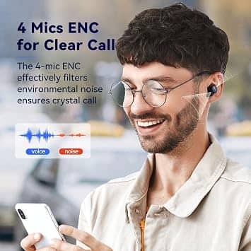 EarFun Free 2S Headphones & Earbuds Black New
