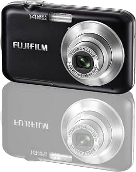 Fujifilm FinePix JV200 Digital Cameras Black New Body Only