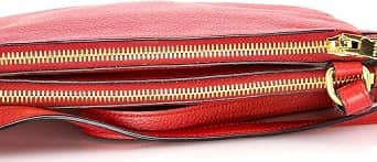 Prada Double Crossbody Women's bags Small Red Vitello New