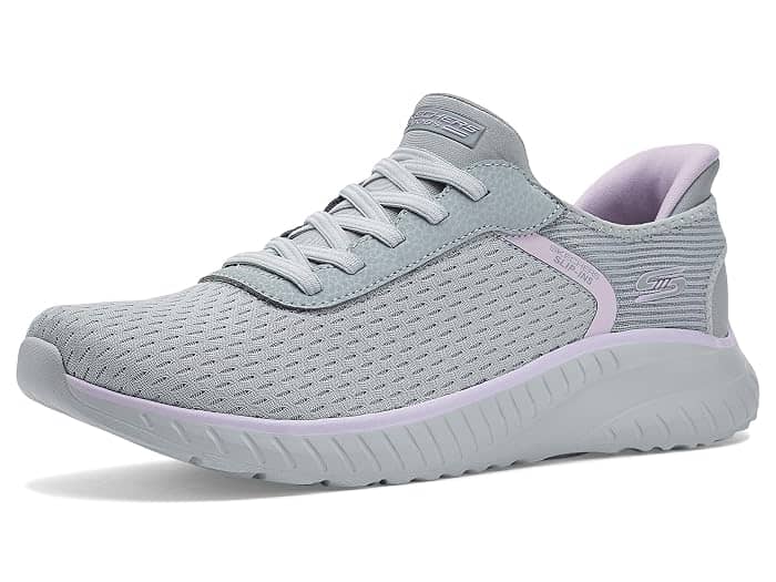 Skechers Squad Chaos Sneaker Gray Full Size Run New