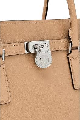 Michael Kors Hamilton Top Handle Women's bags Large Brown Leather New