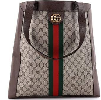 Gucci Ophidia Tote Women's bags Brown GG Canvas New