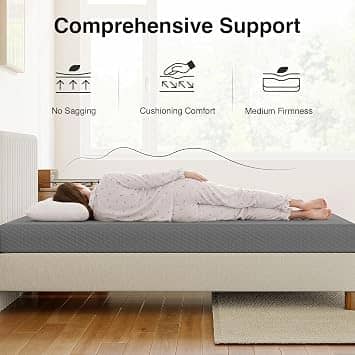 Novilla NAMMV24 Mattresses New Twin 6"