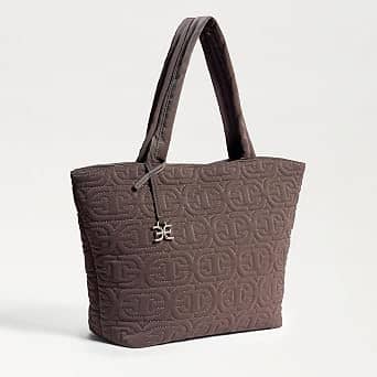 Sam Edelman Ethyl Top Zip E/W Tote Women's bags Brown New