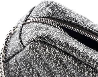 Saint Laurent Loulou Top Handle Women's bags Mini Old Silver Unspecified Silver New