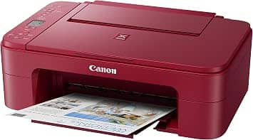 Canon PIXMA TS3320 RED Printers New