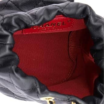 Chanel Bucket Women's bags Mini Black Calfskin New