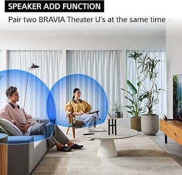 Sony BRAVIA Theater U Portable Bluetooth Speakers Black New