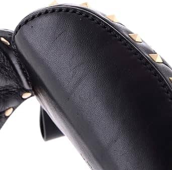 Valentino Garavani Rockstud Spike Belt Bag Women's bags Small Black Quilted New