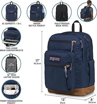 JanSport Cool Student Backpack Women's bags Navy New