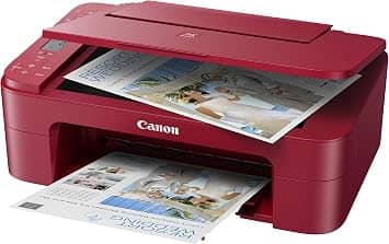 Canon PIXMA TS3320 RED Printers New