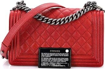 Chanel Boy Shoulder Bag Women's bags Mini Black Quilted New