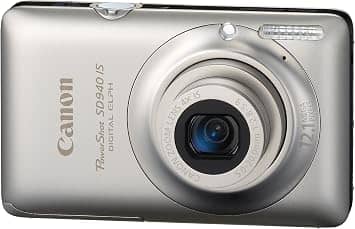 Canon PowerShot SD940IS Digital Cameras Silver New Body Only