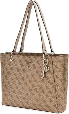 Guess Noelle Tote Women's bags Small Unspecified Saffiano Faux Leather New