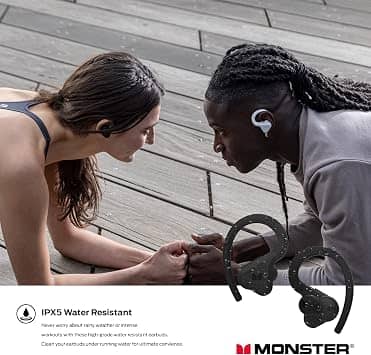 Monster DNA FIT Headphones & Earbuds Black New