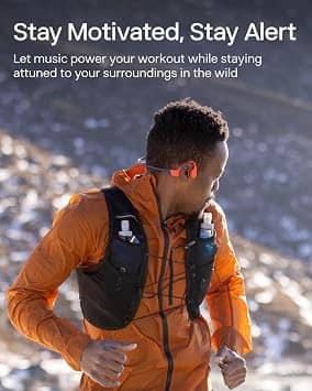 Shokz OpenSwim Pro Headphones & Earbuds White New