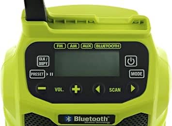 RYOBI P742 Portable Bluetooth Speakers Green New