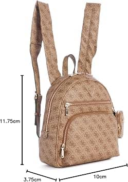 Guess Power Play Women's bags Beige Polyurethane Backpack New