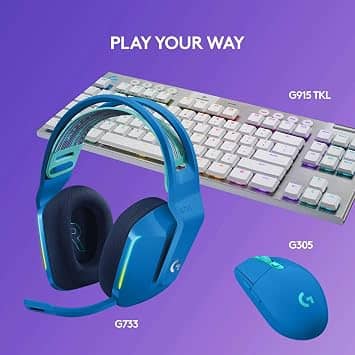 Logitech G733 LIGHTSPEED Headphones & Earbuds White New