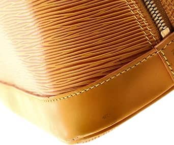 Louis Vuitton Alma Top Handle Women's bags PM Yellow Epi Leather New