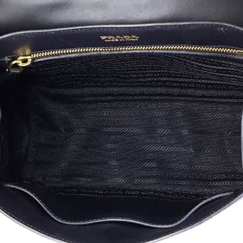 Prada Cahier Shoulder Bag Women's bags Medium Black Saffiano New