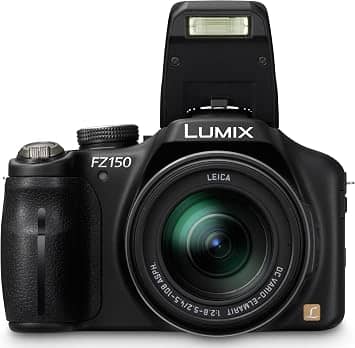 Panasonic LUMIX FZ150 Digital Cameras Black New Body Only