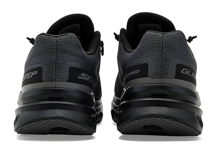 Skechers GO RUN Glide-Step Sneaker Black Full Size Run New
