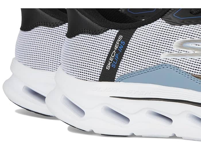 Skechers Go Walk Glide-Step 2.0 Sneaker Black/Gray M 15 / W 16.5 New