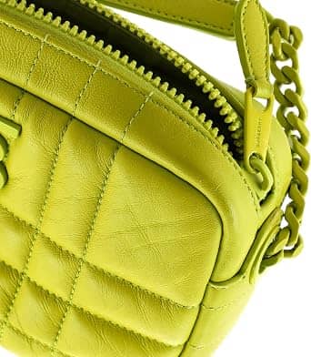 Burberry Lola Crossbody Women's bags Mini Emerald Green Quilted New