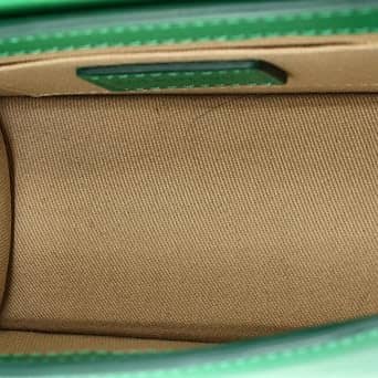 Jacquemus Le Chiquito Noeud Top Handle Women's bags Green Leather New