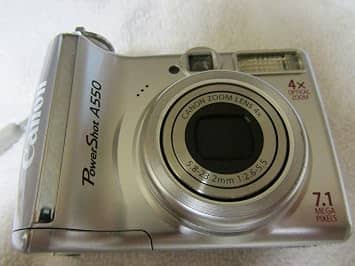 Canon PowerShot A550 Digital Cameras Gray New Body Only