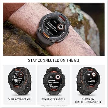 Garmin Instinct 3 – 50 mm, Solar Smartwatches Black 50mm New