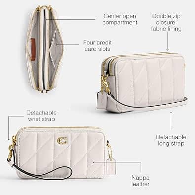 Coach Kira Crossbody Women's bags One Size Chalk Unspecified New