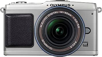 OM SYSTEM PEN E-P1 Digital Cameras Silver Used - Like New Body Only