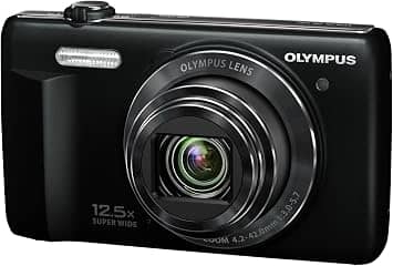Olympus VR-370 Digital Cameras Black New Body Only