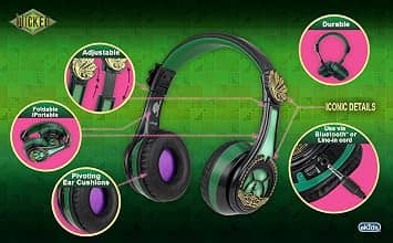 eKids WK-B52EL Headphones & Earbuds Wicked Elphaba New