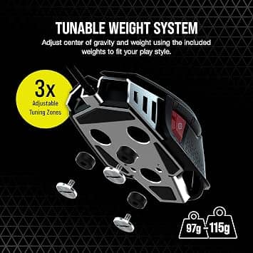 Corsair M65 RGB Ultra Mice Wireless Black New