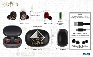 eKids Ri-B18HP Headphones & Earbuds Harry Potter New