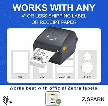 Zebra ZD220 Direct Thermal Z-SPARK Series Printers New