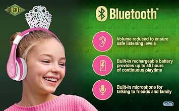 eKids WK-B52GL Headphones & Earbuds Wicked Glinda New