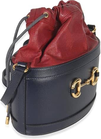 Gucci Horsebit 1955 Bucket Bag Women's bags Unspecified Navy Calfskin New
