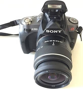 Sony Alpha 380L Digital Cameras Black New w/ 18-55mm Kit