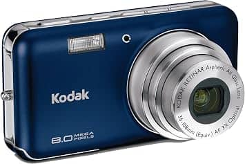Kodak EasyShare V803 Digital Cameras Blue Used - Very Good Body Only