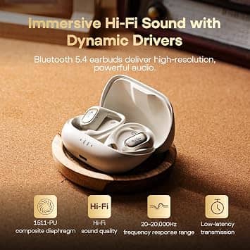 Linsoul KiwiEars Attiva Headphones & Earbuds White New