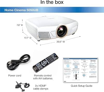 Epson Home Cinema 5050UB Projectors New