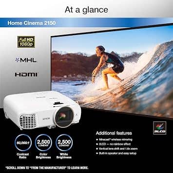 Epson HC2150 Projectors New