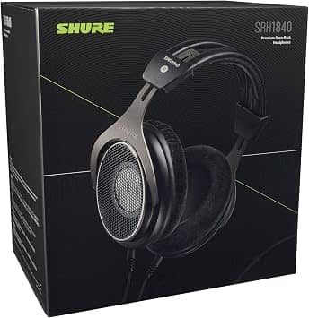 Shure SRH1840-BK Headphones & Earbuds Black New