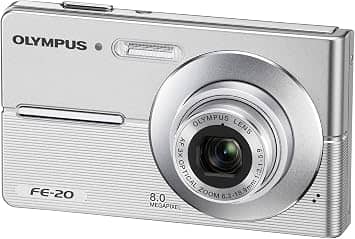Olympus FE-20 Digital Cameras Silver New Body Only