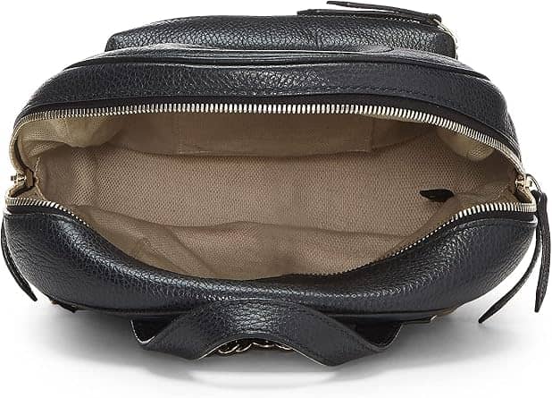 Gucci Soho Backpack Women's bags Black Unspecified New